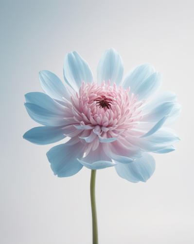Blue flower macro.
