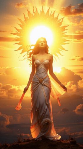 Lady and Sun.