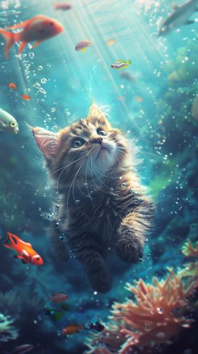 Tabby cat.