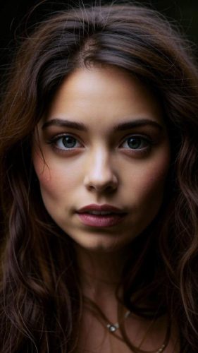 Portrait of a woman.